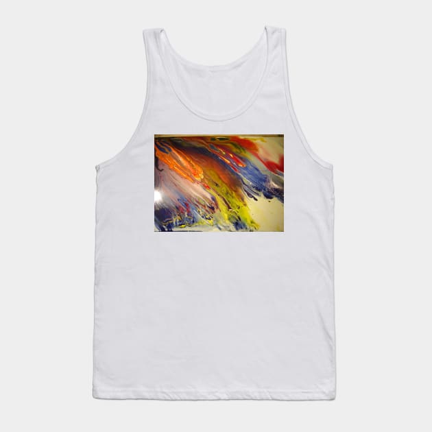 abstract Tank Top by dylanshelmerdine